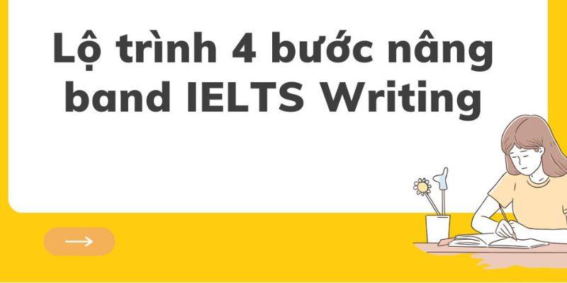 4 Bước nâng điểm Ielts Writting hiệu quả nhanh chóng