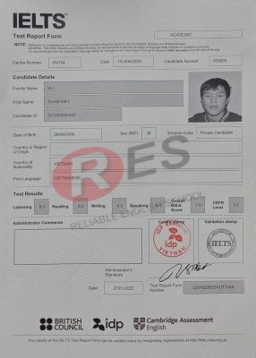 RES lừa đảo? - Tại sao cam kết 6.5 con lại thi được 7.5 IELTS