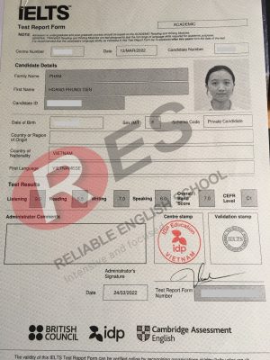 RES lừa đảo: Tại sao học sinh liên tục đạt điểm cao Ielts