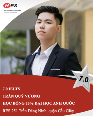 trần quý vương 7.0 ielts